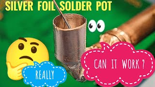 Make A Simple Solder Pot From A Soldering Iron 🤔 AMAZING !