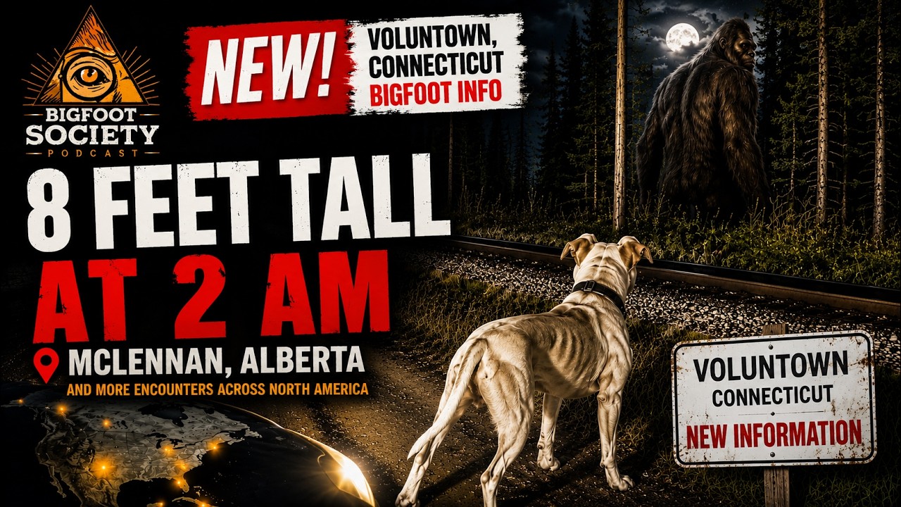 A Coal Miner Saw Something 8 Feet Tall Near McLennan, Alberta | Bigfoot Society 1186