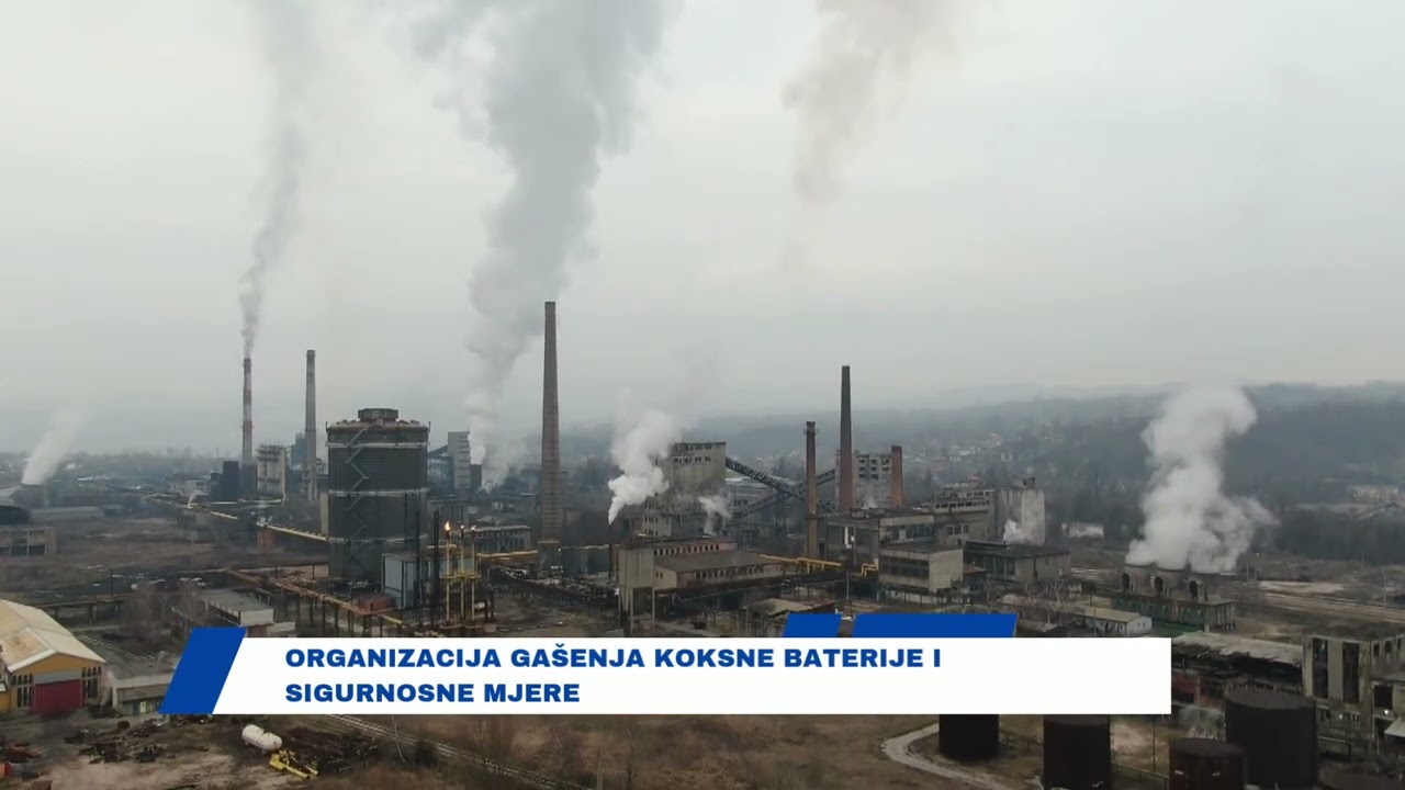 Vanredni zaključci Štaba CZ Lukavac: Gašenje koksne baterije i mjere zaštite građana