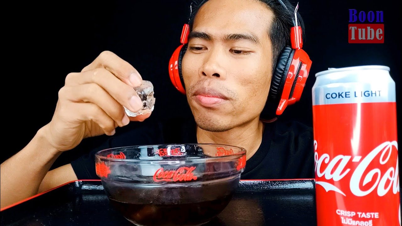 ASMR Drinking Coke - Hard ice - Extreme crunchy | EP.283 I BoonTube