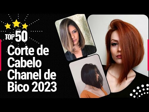 CORTE DE CABELO CHANEL - CHANEL RETO MULHER + 20 - 50 -75 ANOS