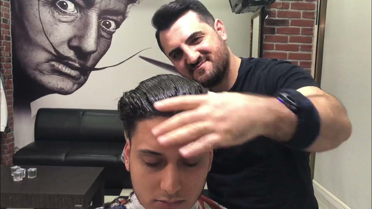 💈 Haircut & Ear Hair Singeing With The Brazilian Barber of Seville