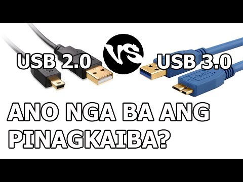 Ano ang pinagkaiba ng USB 2.0 sa 3.0 | Cavemann TechXclusive (Tagalog)