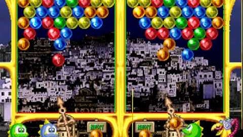 Super Puzzle Bobble V2.05O MAME Gameplay video Snapshot -Rom name spuzbobl-