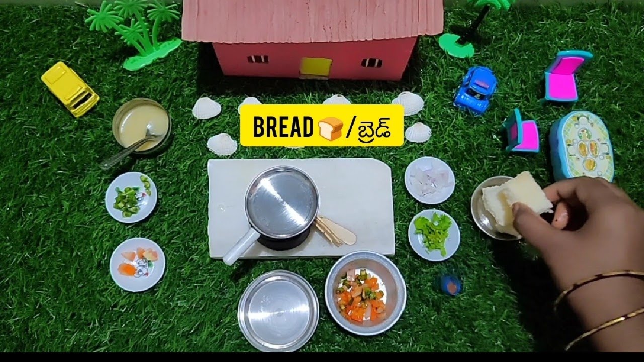 Miniature Bread Sandwich without Cheese ‌‌ Breakfast Recipe Veg