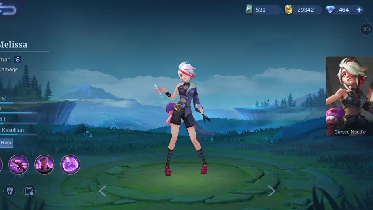 Melissa Hero Baru Mobile Legend (Advance Server)