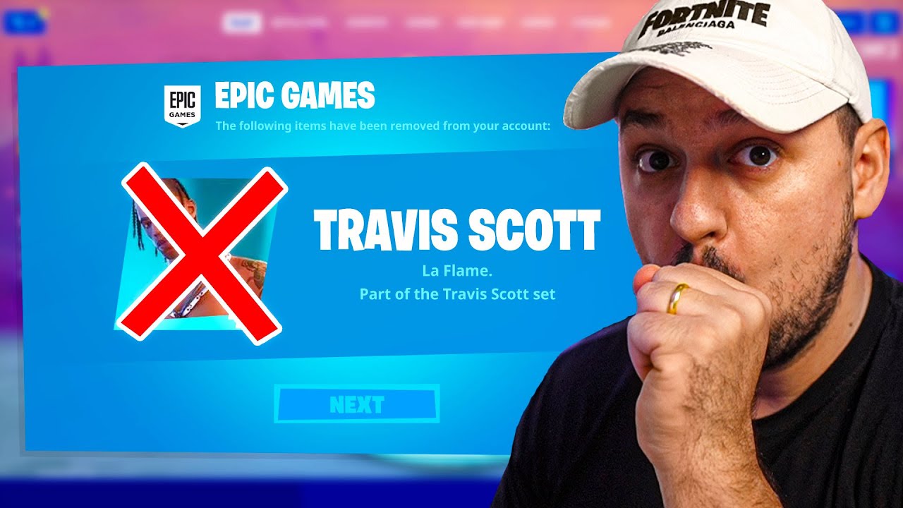 Fortnite je izvadio TRAVIS SCOTT.....