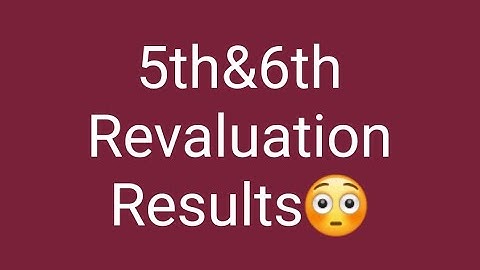 5th&6th sem SDE Revaluation Result Published || BA revaluation || Calicut university