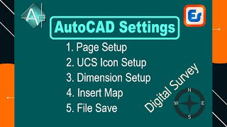 অটোক্যাডে সেটিং করবেন যেভাবে | page setup | AutoCAD 2007 Setting Tutorial screenshot 1