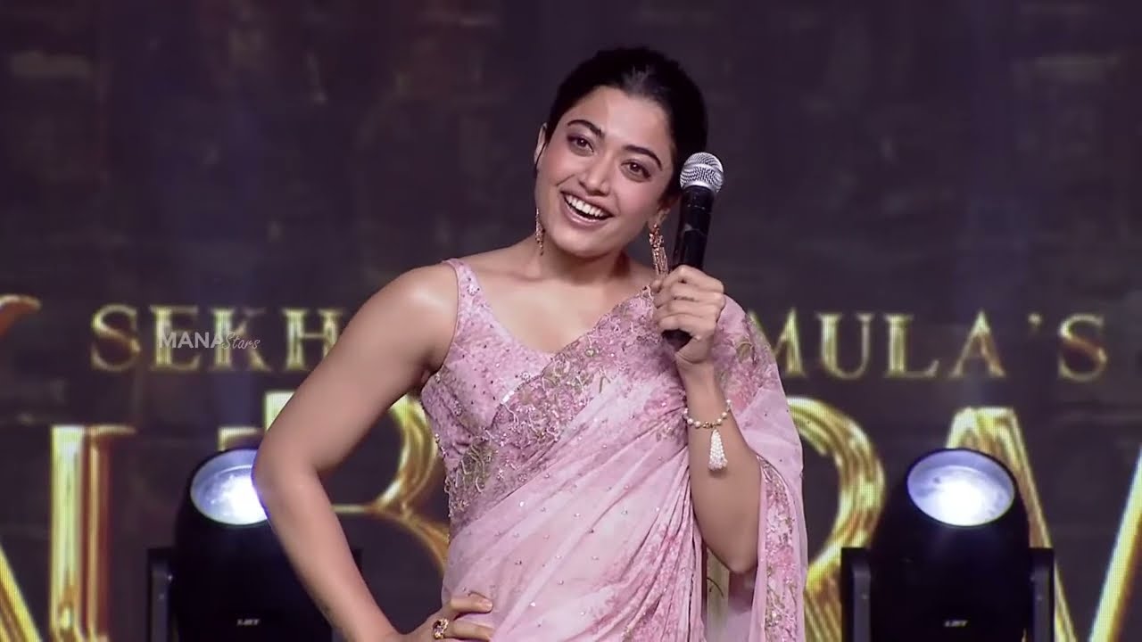 Rashmika Mandanna Speech @ Kuberaa Movie Pre-Release Event