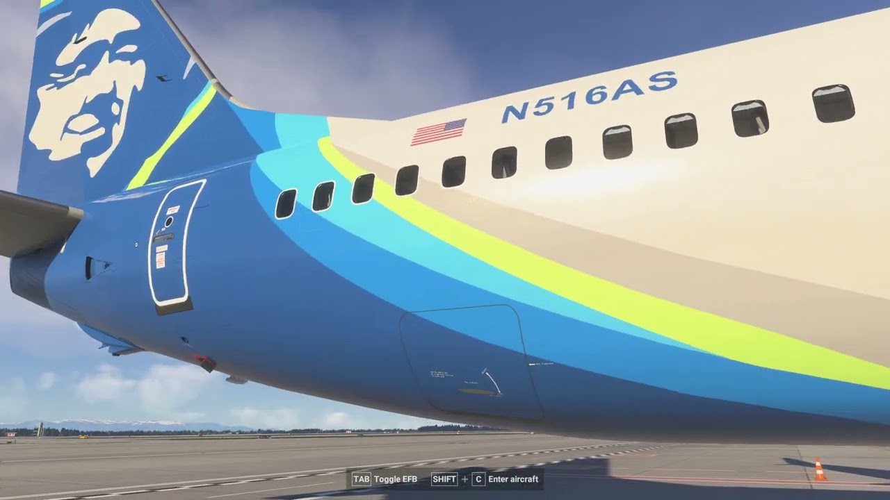 Alaska Airlines - PMDG 737-800 - Seattle to Los Angeles - Flight Simulator 2024
