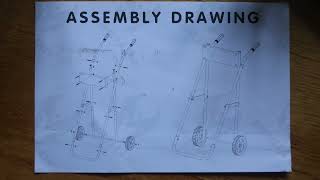 Cheap Chinese Inflatable Dinghy &amp;  Outboard - Part 12 (First Start, Stand &amp; Yamaha P125A Tank)
