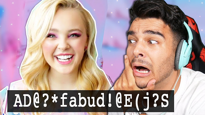 It Is IMPOSSIBLE To Understand A Word This Girl Says. (REACTING TO JOJO SIWA TRY NOT TO CRINGE)
