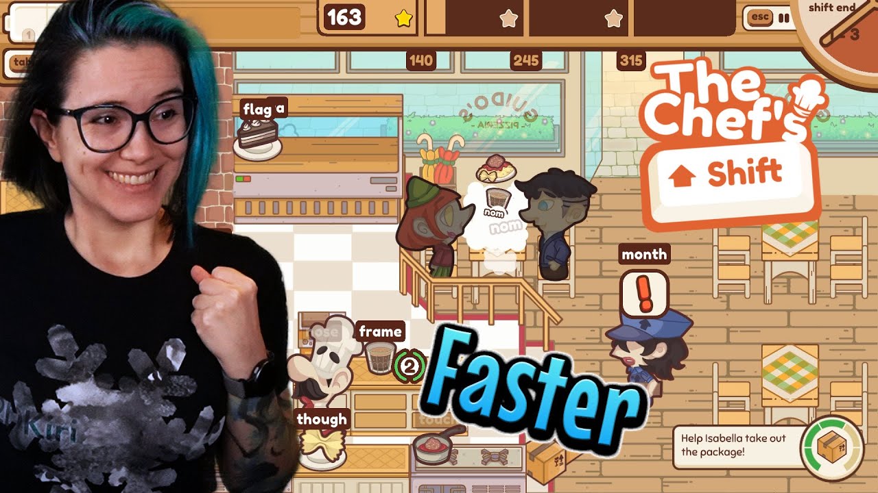 The Chef's Shift Combines Hectic Cooking Management and Typing