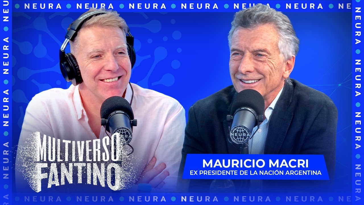 Mauricio Macri con Alejandro Fantino - Mano a Mano - Multiverso Fantino | !redes !remeras !gumer