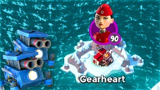 Boom Beach ONLY CRITTERS vs War Factory screenshot 3