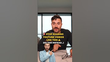 Stop Sharing Your YouTube Videos Like This…