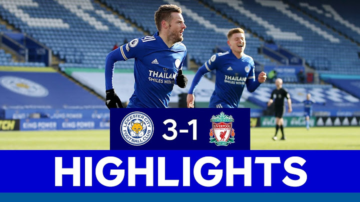 Incredible Comeback From The Foxes | Leicester City 3 Liverpool 1 | 2020/21