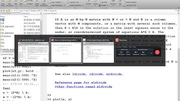 Using MATLAB to obtain the Finite Element Solution Part 2