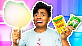 DIY How To Make SOUREST COTTON CANDY EVER!