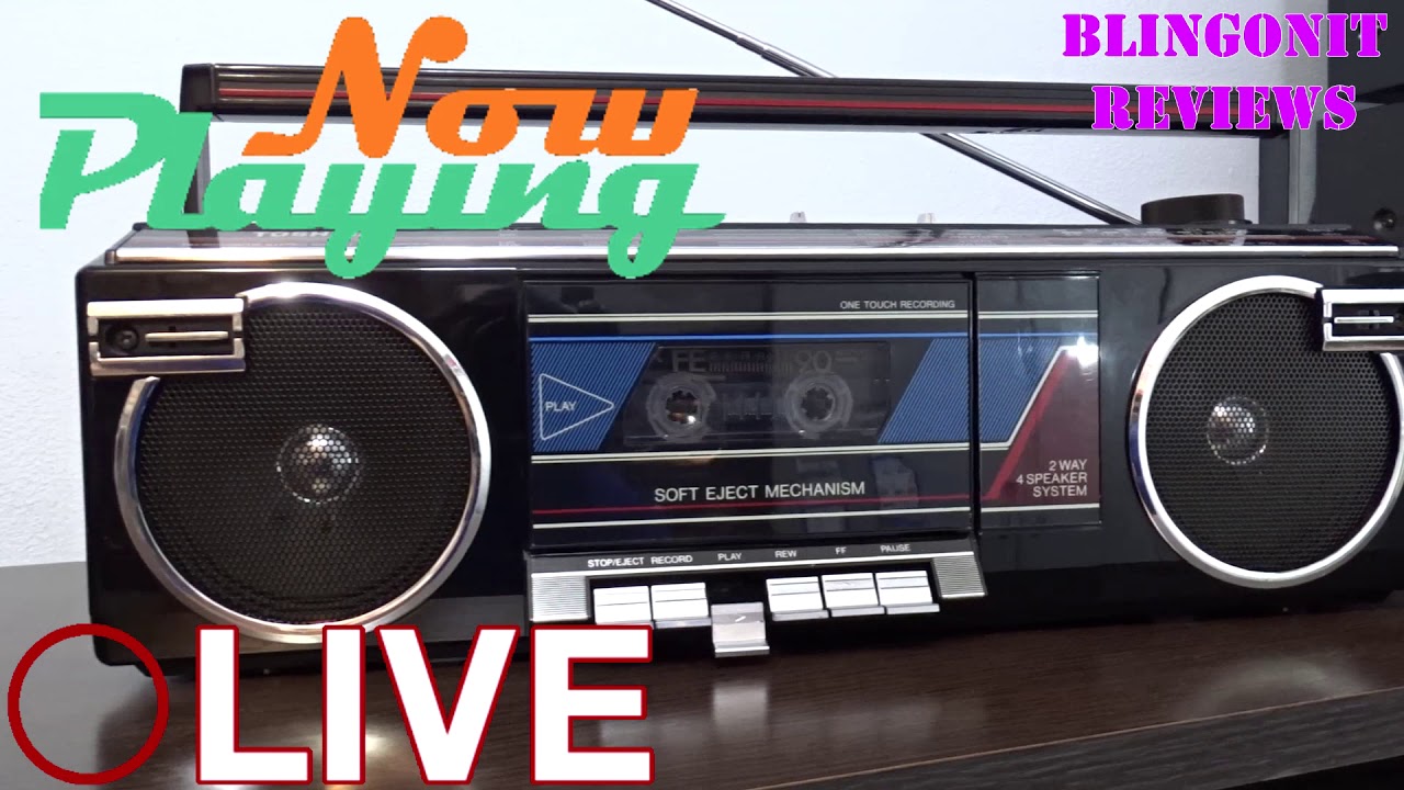 TOSHIBA RT-8016 - YouTube