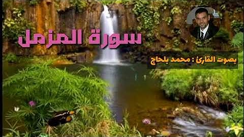 سورة " المزمل"  كاملة برواية ورش عن نافع 🌲🌹 تلاوة عطرة للقارئ محمد بلحاج