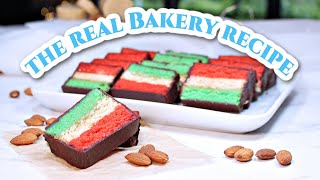 Bakery Recipe Italian Rainbow Cookies vegan 🌱