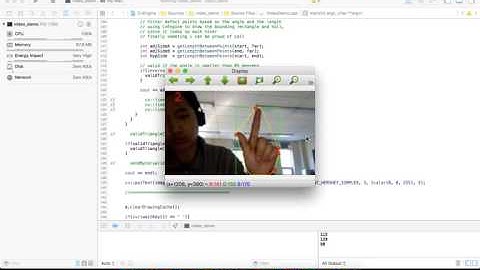 Finger Counting based on OpenCV