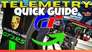 GT7 - Quick Guide To Telemetry App On PS5 - Sim Dashboard screenshot 4