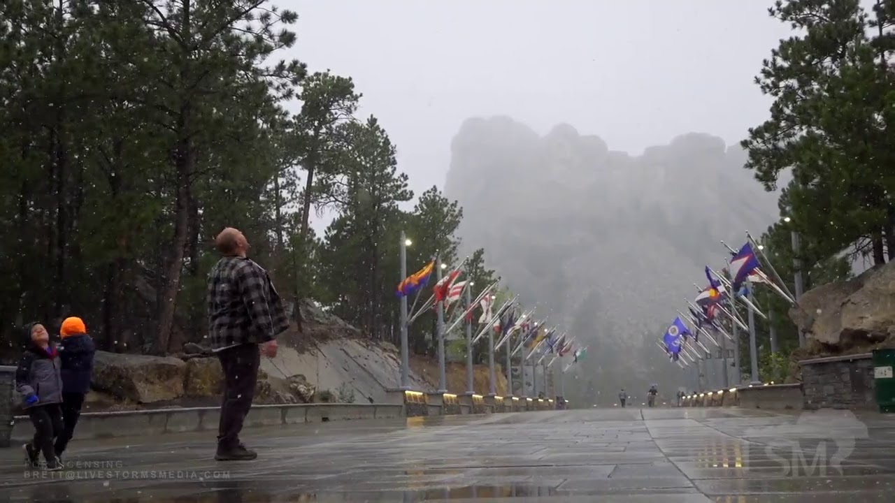 09072020 Keystone, SD Mount Rushmore Early Snowfall YouTube