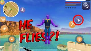 First Time Villain Fly and Destroy the City – Amazing Thanos Hero Vice Town (Android Gameplay)
