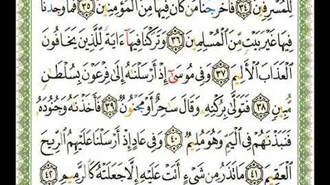 051   سورة الذاريات   شيرزاد عبد الرحمن طاهر