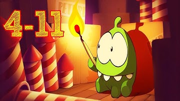 Cut the Rope Experiments 4-11 Walkthrough - Rocket Science