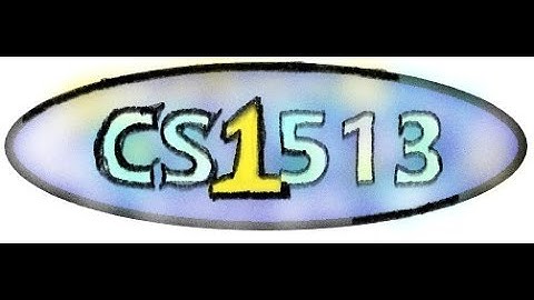 CS1513 COMPILER ERROR