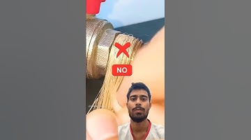 Be sure to remember this Tip from Experienced Plumbers! Few people know this technique. #shorts