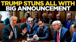 Trump LIVE | President Trump Makes SHOCKING Announcement On Iran, Russia, Israel | Putin | US News