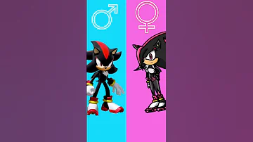 Sonic Gender Swap Shadow The Hedgehog 