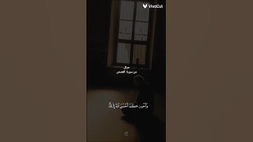 ما تيسر من سورة القصص بصوت القارئ محمود البكرى (رحمه الله)