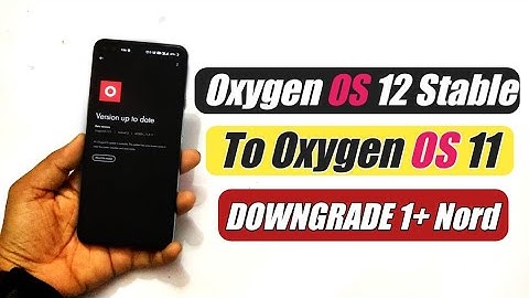 OnePlus Nord Oxygen os 12 stable to Oxygen os 11 ROLLBACK | Downgrade android 12 to 11 | #Downgrade