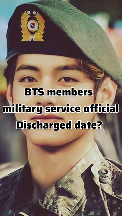 BTS members military service official Discharged date..!!!#bts #kpop #army #happy #day #🌺❣️