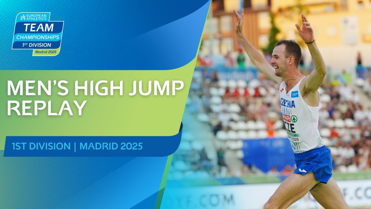 Men's high jump replay | Madrid 2025