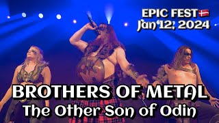 Brothers of Metal - The Other Son of Odin @EPIC FEST, Roskilde🇩🇰 Jan 12, 2024 LIVE 4K HDR
