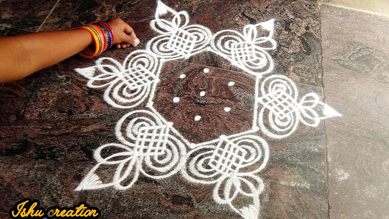 🌹 Special Muggulu//🌹Pongal Special Rangoli//🪴Beautiful Rangoli Designs. 