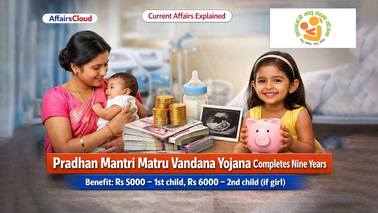 Current Affairs Explained: PMMVY | Important Topic—December 2025 | DailyCA | Bank Exam