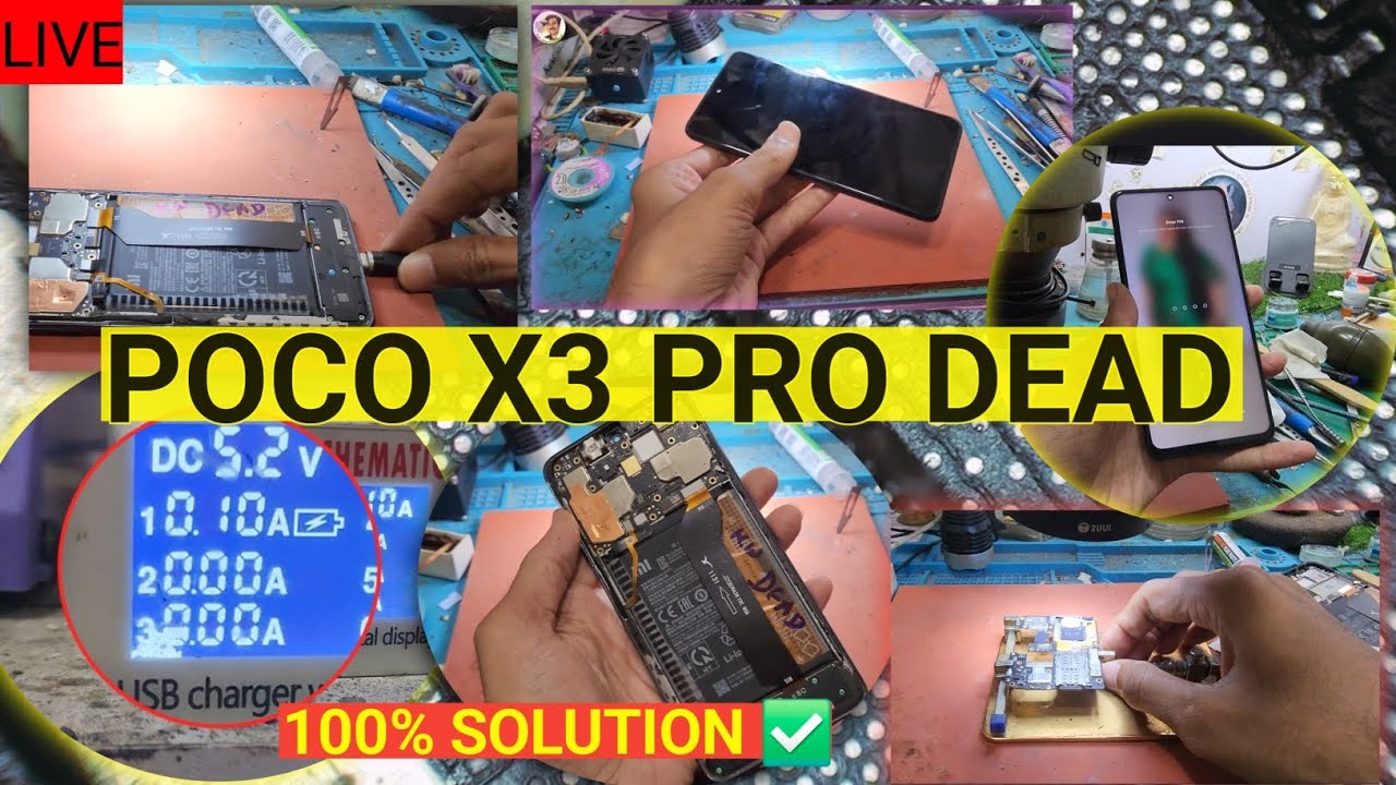 POCO X3 PRO DEAD | POCO X3 PRO HANG ON LOGO | हिंदी मे