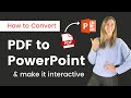 Convert PDF to PowerPoint & Make Interactive [ Guide for Teachers ]