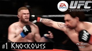 1 knockouts ea sports ufc gameplay ps4 ...