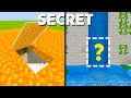 Minecraft: 10 Simple Secret Entrances! (bedrock)