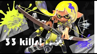 Dropped 30+ kills as a backline bow in tower control / Splatoon 3