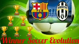 Winner Soccer Evolution Game | Amistoso | Barcelona vs. Juventus ⚽🔥🌟 screenshot 4